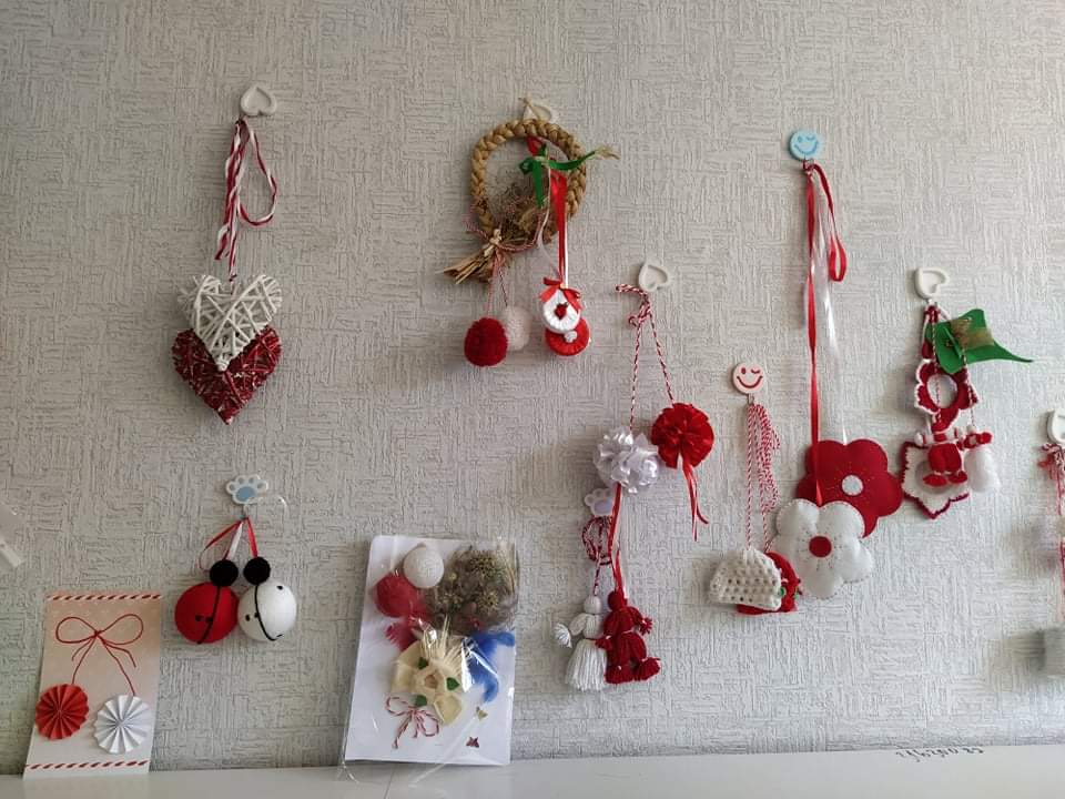 Expoziție de mărțișoare