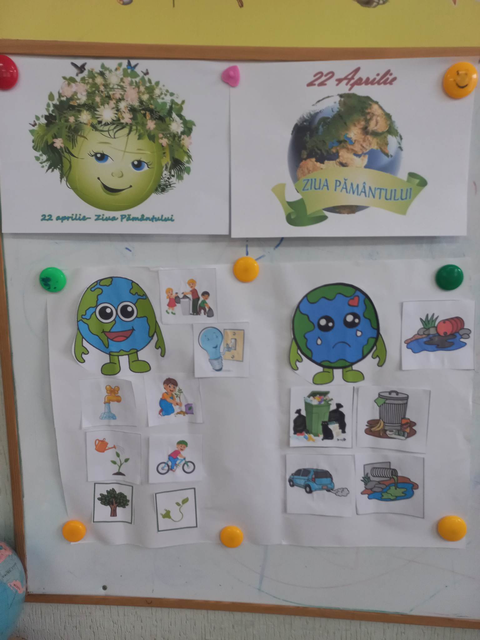 Pământul este ceea ce avem toți în comun. La mulți ani pentru Planeta Pământ!