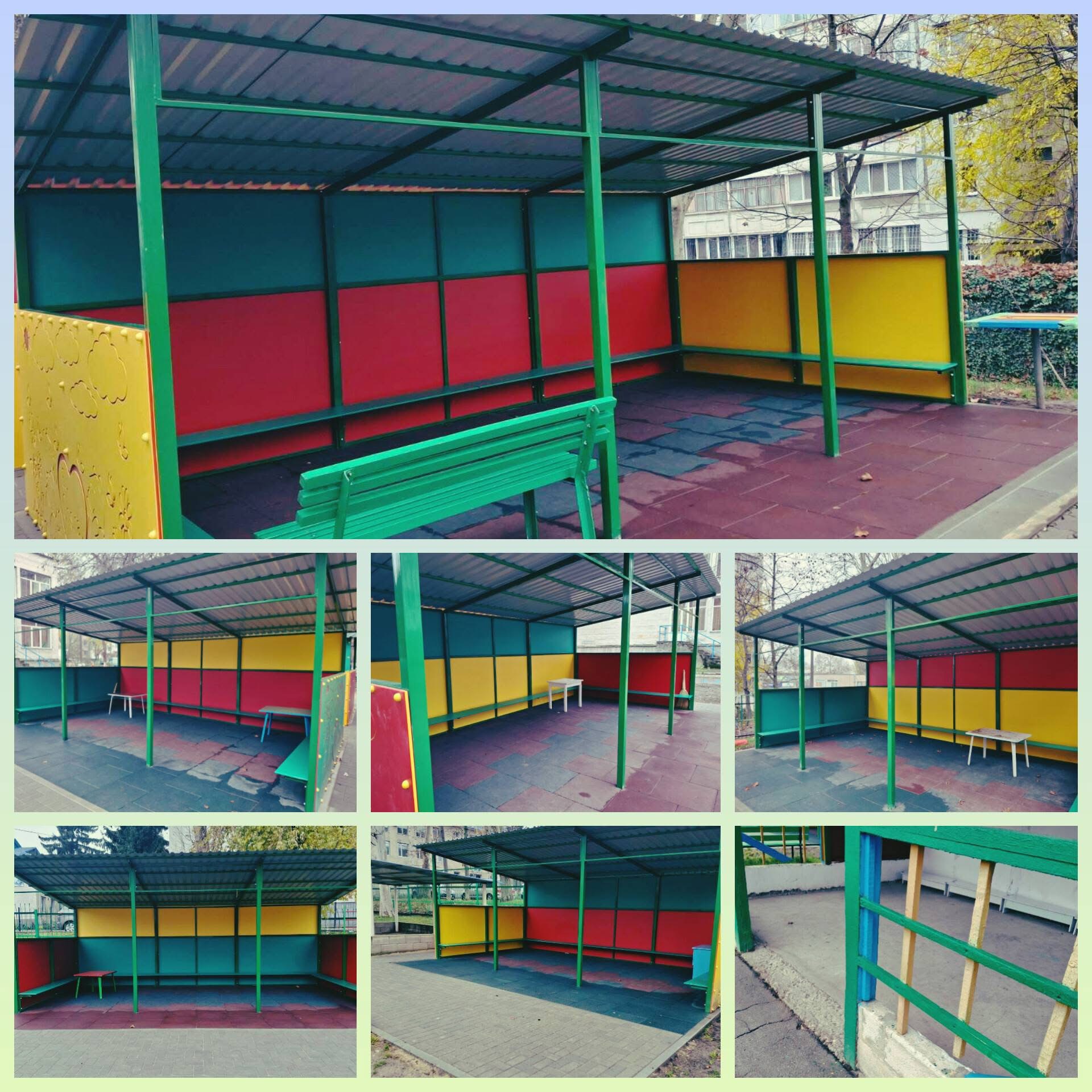 Pavilioanele în grădiniță și căile de acces către ele, au o importanță deosebită, atât din punct de vedere educațional, cât și funcțional.